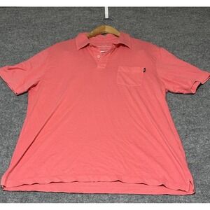 Vineyard Vines Slim Fit Men's Large Pink Polo Short-sleeve 100% Pima Cotton